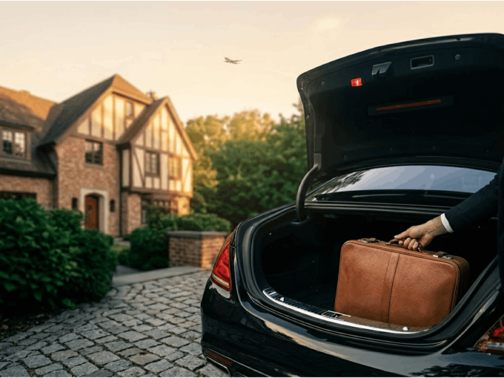 offre valise départ aéroport — navette Fonsecase Brabant Wallon