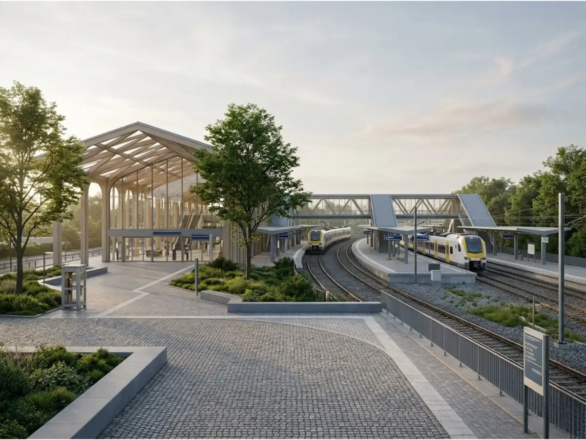 Gare de Mont-Saint-Guibert — taxi connexions ferroviaires Brabant Wallon